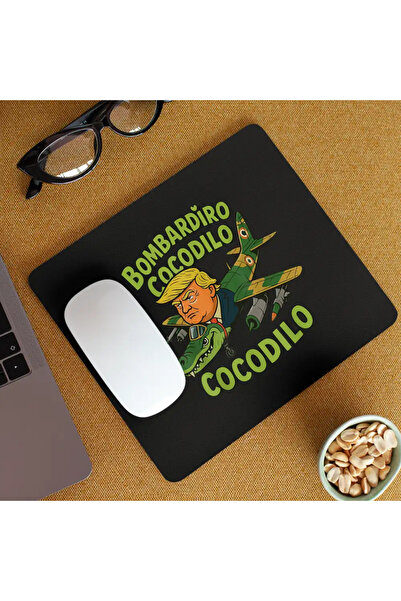 OEM Mousepad Brainrot Cocodilo Donald Trump