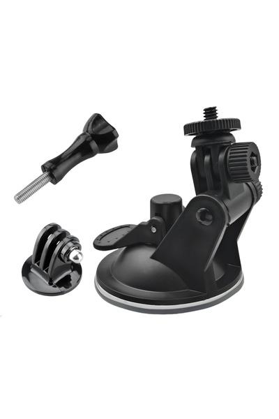 Choice حامل شفط مع حامل شفط لزجاج السيارة الأمامي لكاميرا GoPro Hero 13 12 11 10