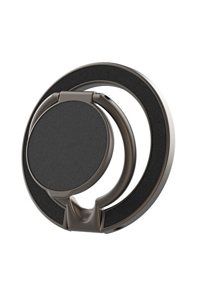 Choice3 B-Black Double Sided MagSafe Phone Stand Magnetic Phone Ring Holder Kickstand Magnet Grip for iPhone