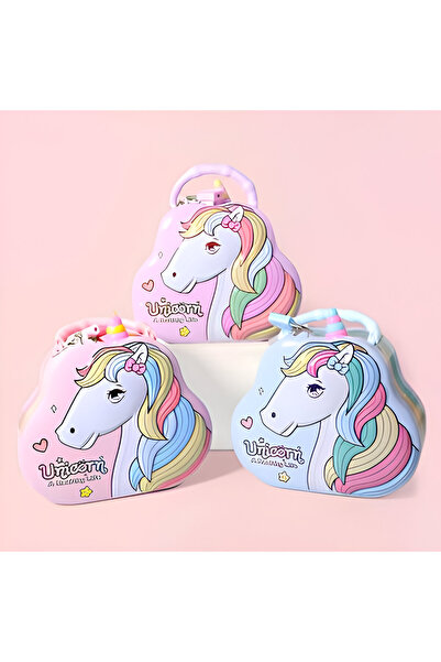 Wolawood Özel Karakterli Metal Kilitli Kumbara Para Kutusu Tatlı Şirin Mini G...