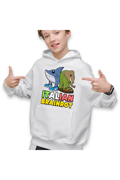 OEM Hanorac Copii Baieti Brainrot Italian Tralelero Lirilira