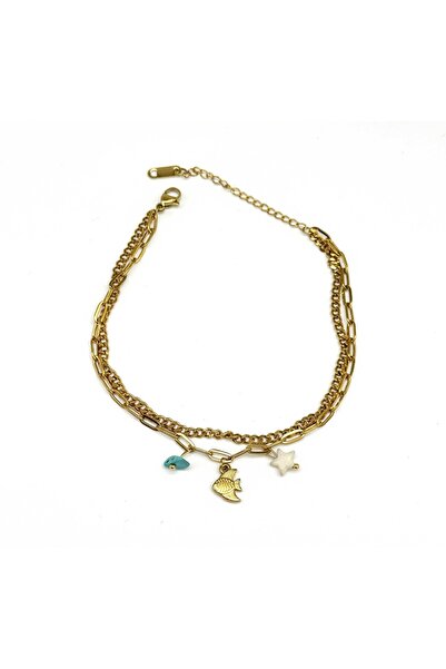 Twenty Eight خلخال من الفولاذ أكوا شاين