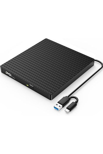 Choice BT002 External DVD RW Drive USB3.0 Type C Slim CD Player Burner Writer Reader Optical Drives For Lap