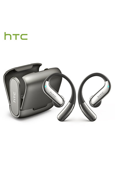 Choice سماعات رأس لاسلكية HTC NE23 OWS 6.0 مترجمة باللون الأسود مع خاصية تقليل الضوضاء المزدوجة