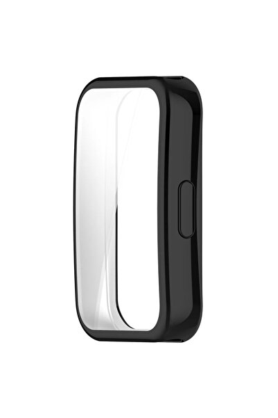 Choice جراب TPU ناعم أسود اللون لملحقات Huawei Band 8 9 10 غطاء حماية شامل للساعة الذكية