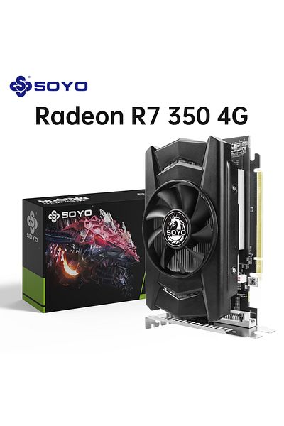 Choice R7350 4G SOYO AMD Radeon R7 350 4GB Graphics Card DDR5 Memory 128Bit HDMI-compatible VGA DVI Video C
