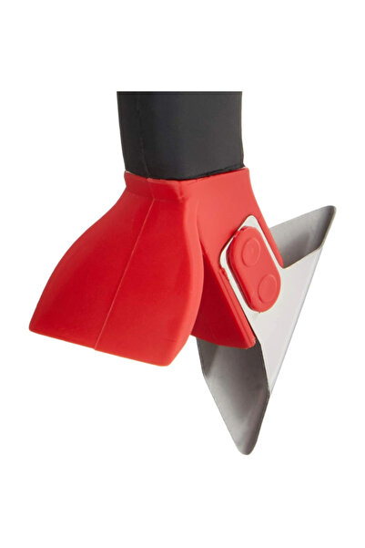 ALLWAY 3 in 1 Caulk Tool with Comfortable Soft Grip Handle