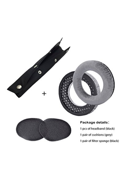 Choice 1 Set of Grey DT 770 Replacement Ear Pads Ear Cushion Earpad Compatible with beyerdynamic DT990 / DT