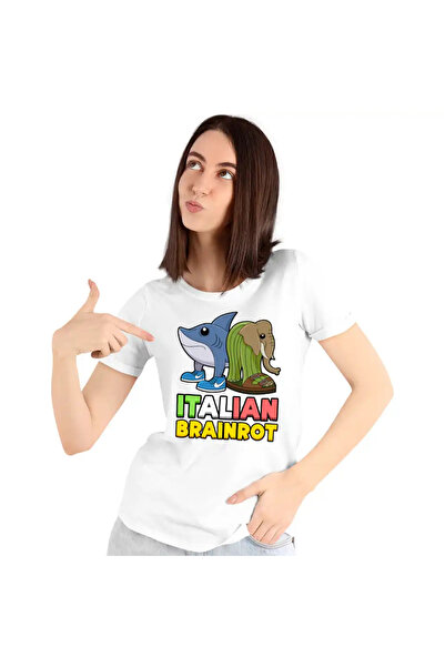 OEM Tricou Femei Brainrot Italian Tralelero Lirilira