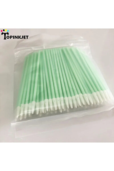 Choice1 pointed type 100pcs/bag Fiber Optic Cleaning Tool Micro Cleaning Foam for Fiber Cleaning Printhead C