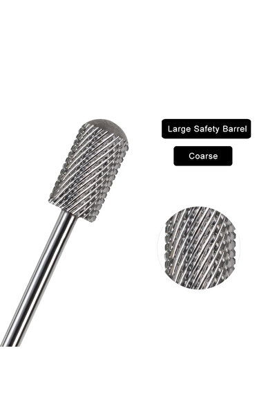 Choice3 بتات حفر الأظافر C HYTOOS ذات الجزء العلوي الأملس مقاس 6.6 مم ذات الب...