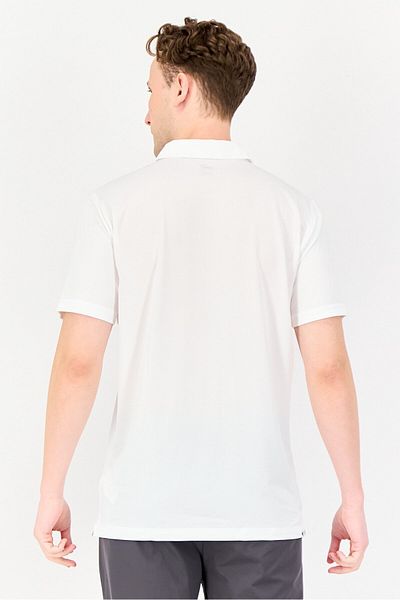 Puma Men Sportswear Fit Short Sleeves Golf Polo Shirt, Bright White