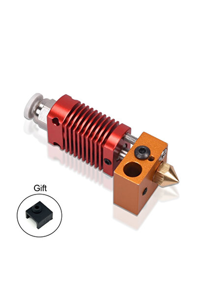 Choice طابعة ثلاثية الأبعاد Hotend Ender 3 Metal J-Head CR10 MK8 Hotend Extruder Kit Heat Block Nozzle Heat Resistant Thermis