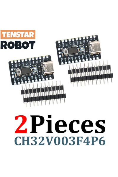 Choice 2 قطعة CH32V003 TENSTAR 2 قطعة CH32V003 لوحة التطوير لوحة النظام الدني...