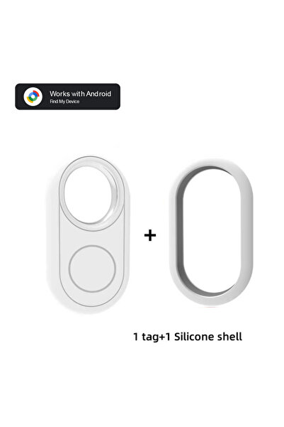Choice White kit GPS Tracker for Samsung Android Tracker Work with Google Find My Bluetooth Locator Finder