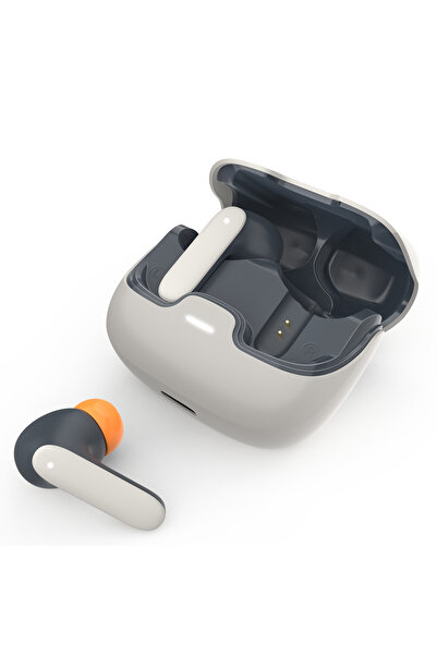 Choice سماعات أذن لاسلكية TWS بتقنية بلوتوث 5.4 بوصة باللون الأبيض، زمن انتقا...