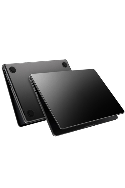 Choice جراب Eoocoo أسود فضائي لجهاز ماك بوك برو 14 بوصة 2025 2024-2021 M4 M3 M2 M1 Pro Chip باللون الأسود الفضائي