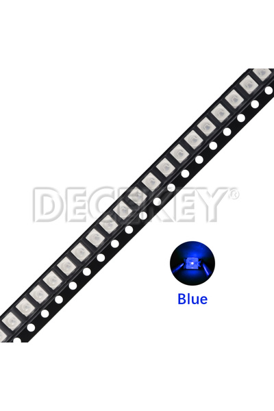 choice2 أزرق (2 دبوس) 100 قطعة 3528 SMD LED رقاقة ديود دافئ أبيض أحمر أخضر أز...