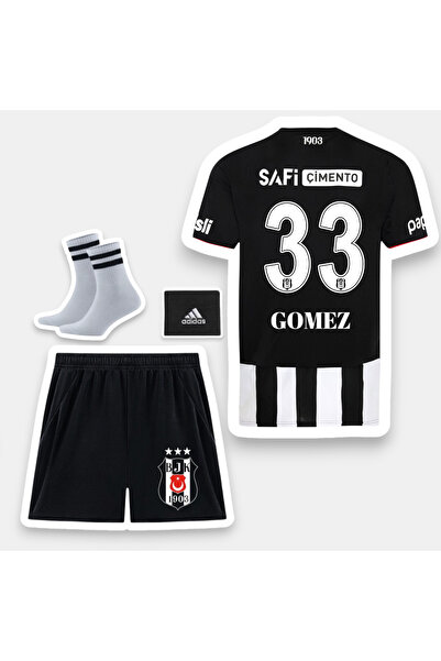 Quaxram -Bêşiktâş./ -Gomez- 33 25-26 Yeni Sezon 4 Parça Çocuk Futbol Forması ...
