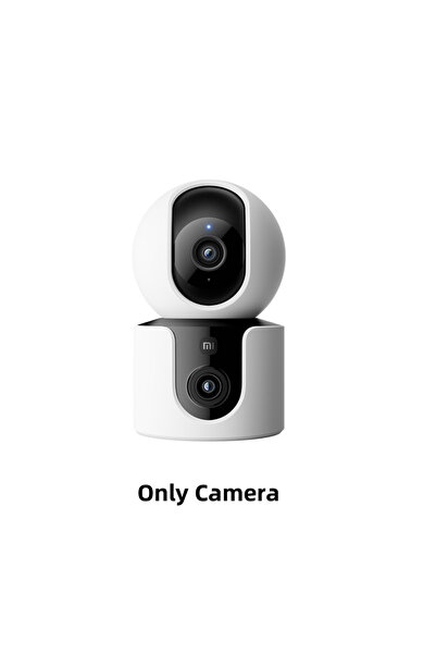 Xiaomi EU Plug Only C300 Dual C300 Smart Camera Dual Lens PTZ 360° AI Detection 3 Million Pixels Ful