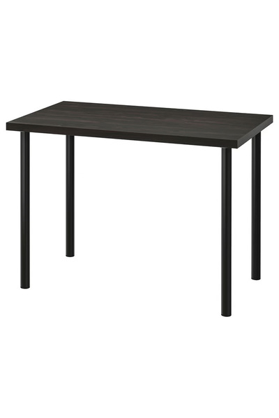 IKEA LINNMON / ADILS Desk, black-brown, 100x60 cm