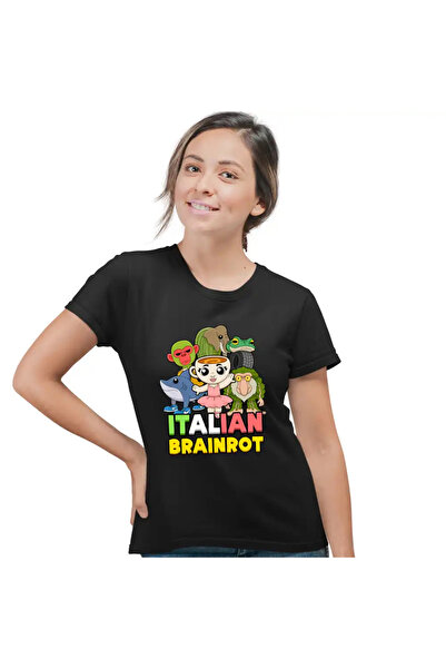 OEM Tricou Femei Brainrot Italian Ballerina Tralalero BrrBrr