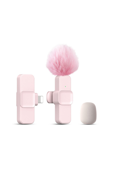 Choice 1MIC لـ iPhone6-14 SNZIYAG K10 ميكروفون لافالير لاسلكي محمول لتسجيل الصوت والفيديو ميكروفون صغير