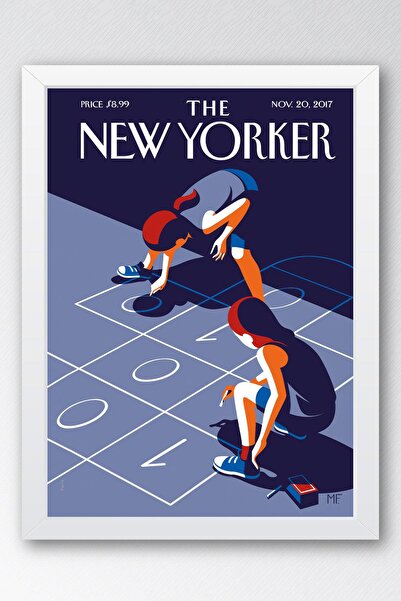 Saturn Pictură înrămată The New Yorker 20 noiembrie 2017 - Pictură Memories o...