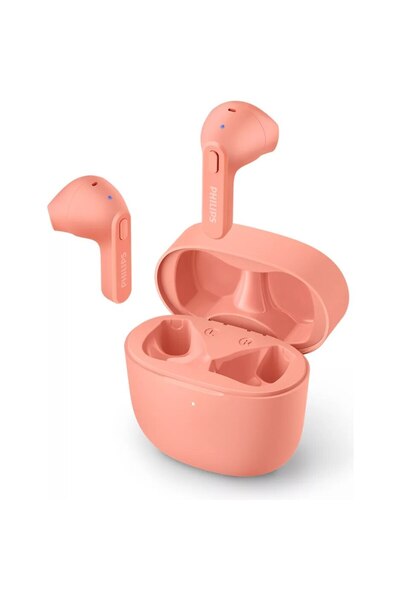 Philips TAT2236PK/00 Ασύρματα ακουστικά ενδώτιου τύπου, Bluetooth, διάρκεια μπαταρίας 18 ωρών, ροζ