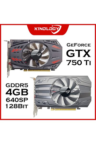 Choice 750ti 4gb Kinology GTX 750 Ti 4GB Full New graphics card GDDR5 192bit 750Ti Video card 4gb placa de