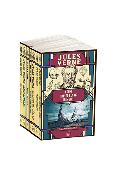 İthaki Yayınları Jules Verne 7 Kitap Takım