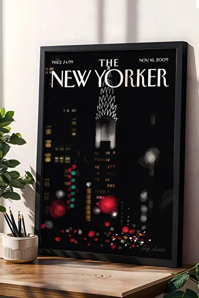 Saturn Pictură înrămată The New Yorker 16 noiembrie 2009 - Pictură de lumini ...