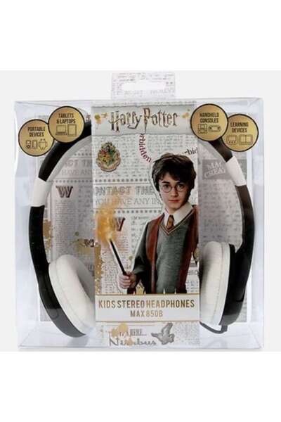 OTL Casti Harry Potter Hogw Negru/Alb