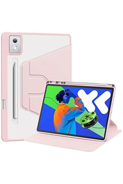 Choice Xiaoxin Pro12.7 2025 Pink For Lenovo Xiaoxin Pad Pro 12 7 2025 Case TB375FC Acrylic Rotating Stand T