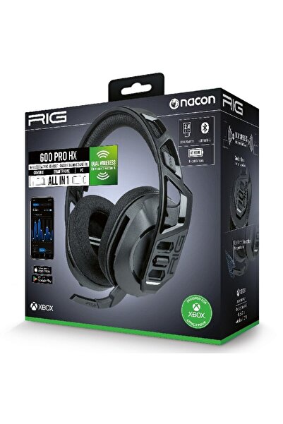Nacon RIG 600 Pro HX Gaming Headset, Black