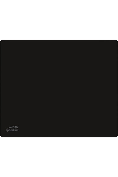 Speedlink Mousepad, Speedlink, Monochromatic, Anti-slip base, 190 x 230 mm, Black