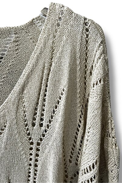 SUMEF Oversize ανοιχτόχρωμη μερσεριζέ πλεκτή μπλούζα γυναικεία λαιμόκοψη V (Συμβατό με μέγεθος 38-52)