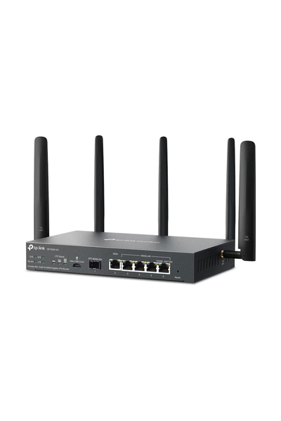 TP-LINK Wireless VPN Router ER706W-4G, AX3000, Multi-WAN, 4G+ Cat6, Omada Mesh, Wi-Fi 6