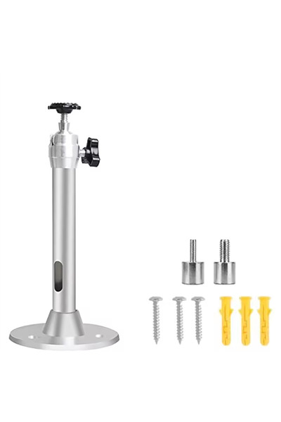 Choice Silvery add screws Portable Projector Bracket 360° Rotatable Ceiling Wall Mount Beamer Holder Alumin