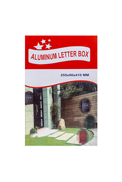 Z-Tools Metal outdoor mailbox, 410x260x90mm, black / ZTS 5577_N