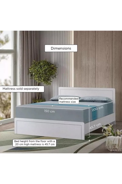 Home Box Oasis Queen Bed - 150x200 cm