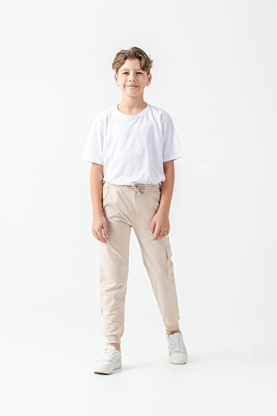 Mışıl Kids Kargo Cepli Erkek Çocuk Eşofman Altı