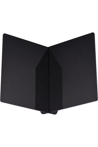 Slasa حامل عرض متين من الأكريليك الأسود متوسط الحجم لأجهزة إكس بوكس - 27×20×1...