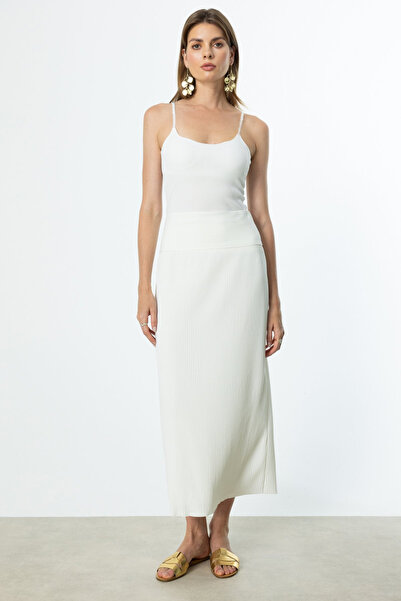 ON Ribbed Midi Skirt