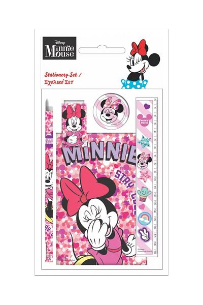 Minnie Mouse Stationery Set 5 Pieces