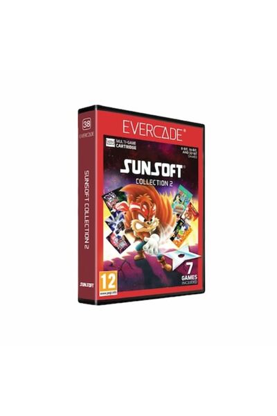 EVERCADE , Sunsoft Collection 2, 7 în 1, Retro, Jocuri multiple