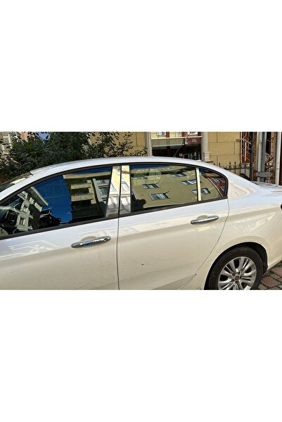 CHROMELINE Fiat Egea Krom Cam Direği sağ sol takım 6 prç 2015-2025 sd / hb uy...