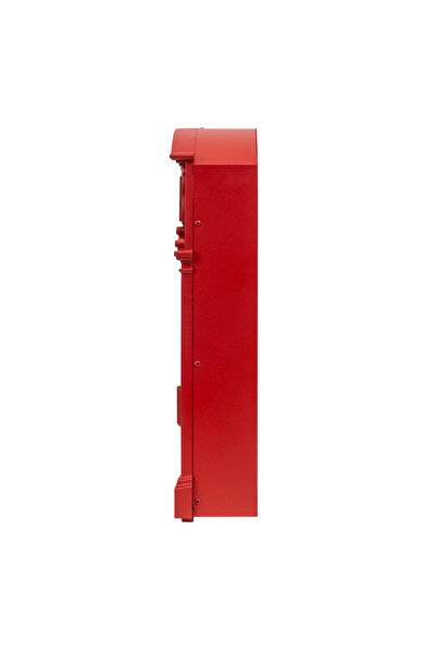 Z-Tools Metal outdoor mailbox, 410x260x90mm, red / ZTS 5577_R