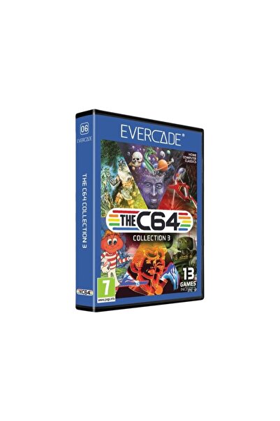 EVERCADE Joc, Φυσίγγιο Πολλαπλών Παιχνιδιών, C6, Η Συλλογή C64 3, 13 σε 1, Ρετρό