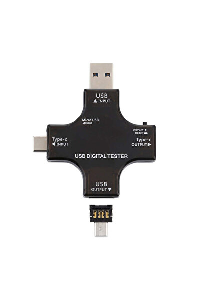 FNIRSI Çok İşlevli Type-C+USB Dijital Test Cihazı